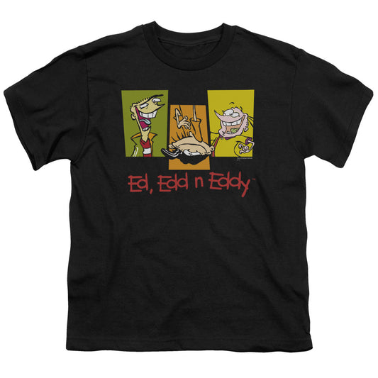 Ed Edd N Eddy 3 Eds Kids Youth T Shirt Black Officially Licensed