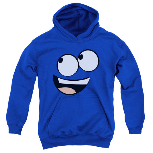 Fosters Home For Imaginary Friends Blue Face Kids Youth Hoodie Royal Officially Licensed