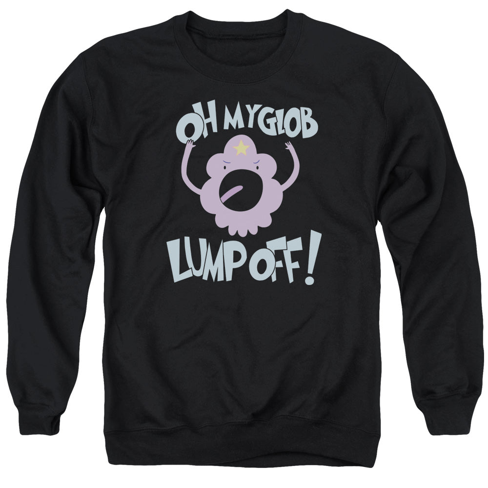 Adventure Time Lump Off Mens Crewneck Sweatshirt Black Officially Licensed