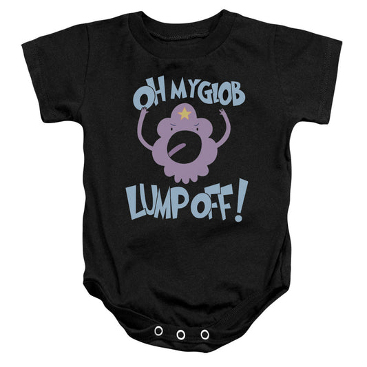 Adventure Time Lump Off Infant Baby Snapsuit Black Officially Licensed