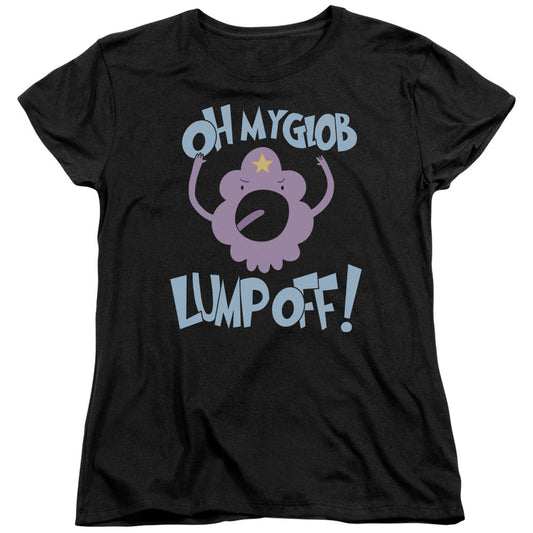 Adventure Time Lump Off Womens T Shirt Black Officially Licensed