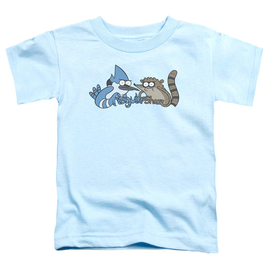 The Regular Show Tattoo Art Toddler Kids Youth T Shirt Light Blue Officially Licensed