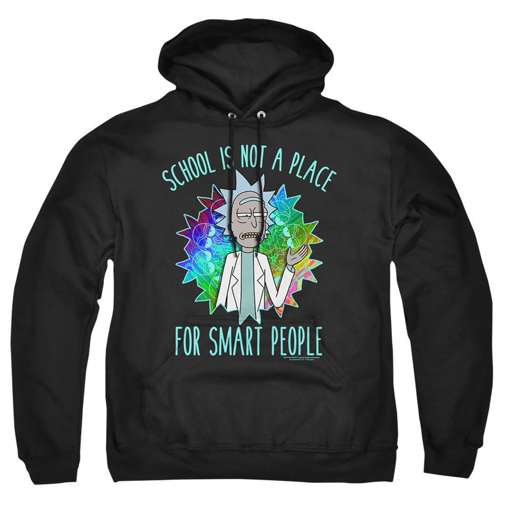 Rick And Morty School Mens Hoodie Black