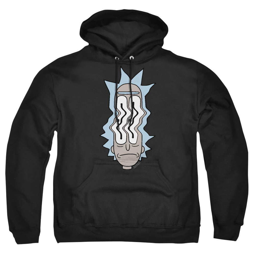 Rick And Morty Rick Waves Mens Hoodie Black