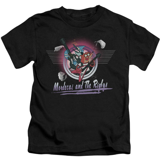 The Regular Show Mordecai & the Rigbys Juvenile Kids Youth T Shirt Black Officially Licensed
