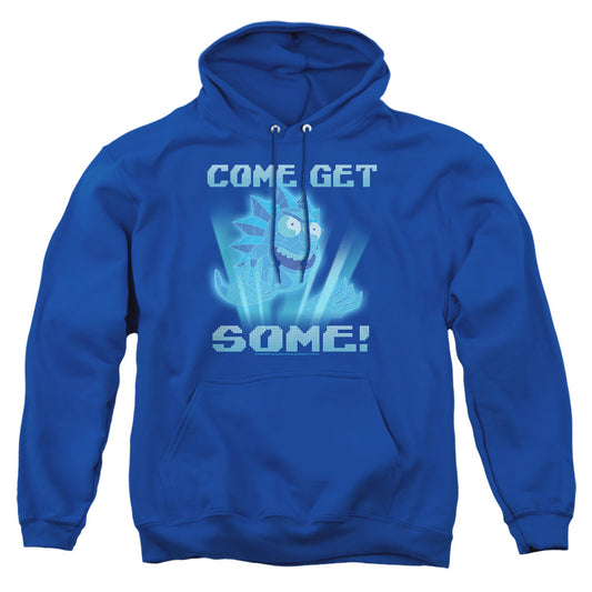 Rick And Morty Come Get Some Mens Hoodie Royal Officially Licensed