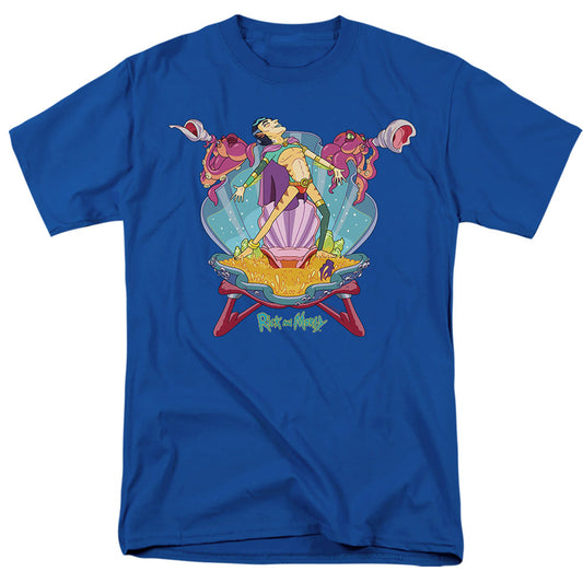 Rick And Morty Fabulous Mr. Nimbus Mens T Shirt Royal Officially Licensed
