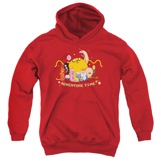 Adventure Time Outstretched Kids Youth Hoodie Red Officially Licensed
