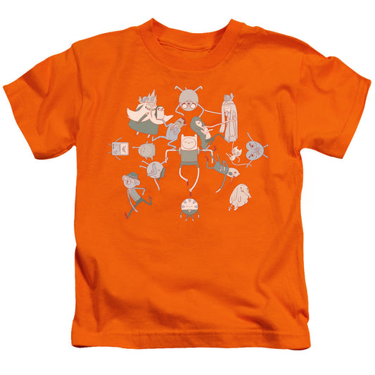 Adventure Time Glob Ball Juvenile Kids Youth T Shirt Orange Officially Licensed