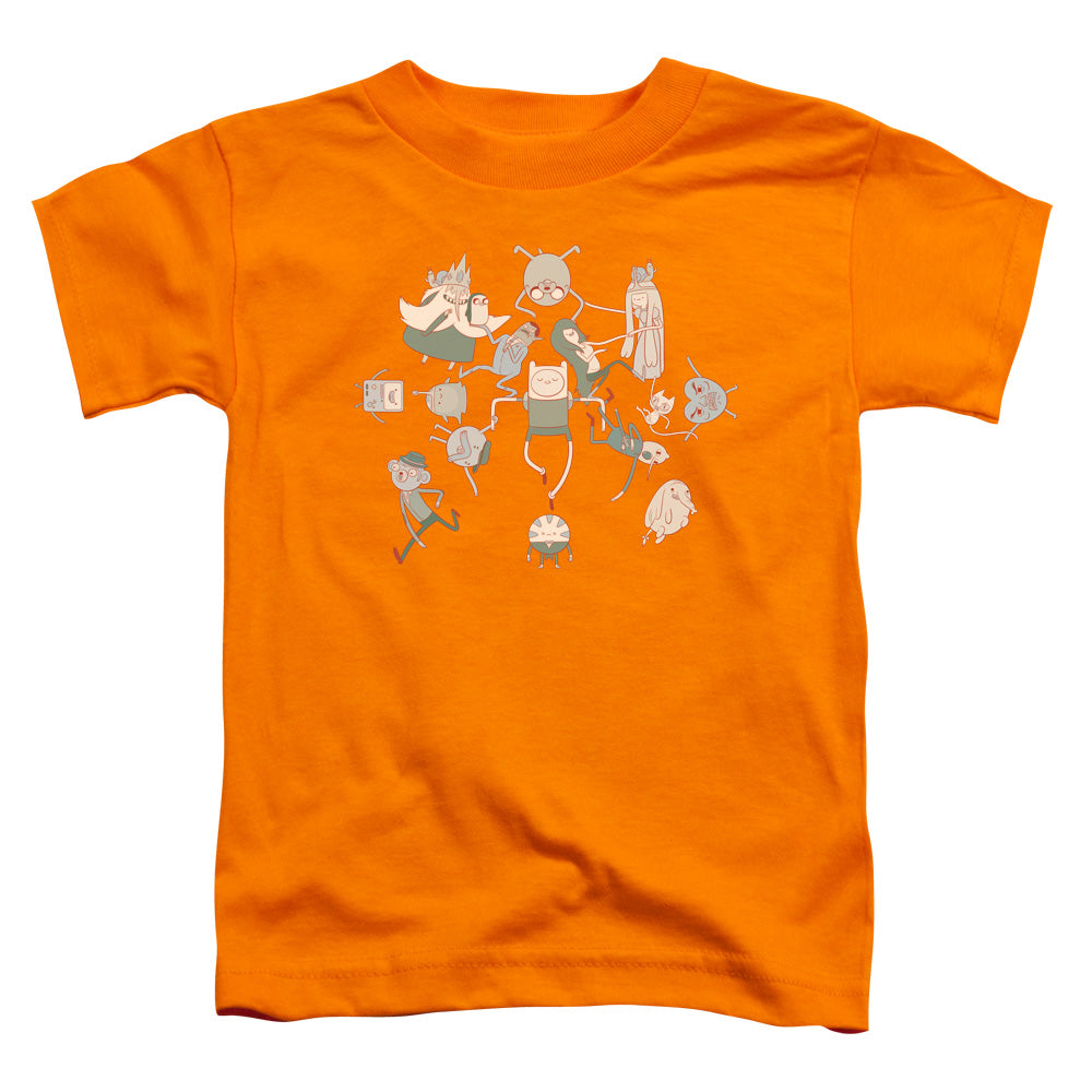Adventure Time Glob Ball Toddler Kids Youth T Shirt Orange Officially Licensed