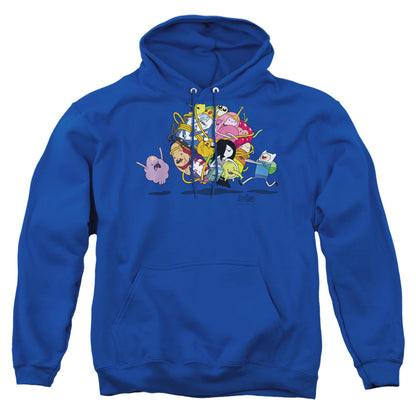 Adventure Time Glob Ball Mens Hoodie Royal Blue Officially Licensed