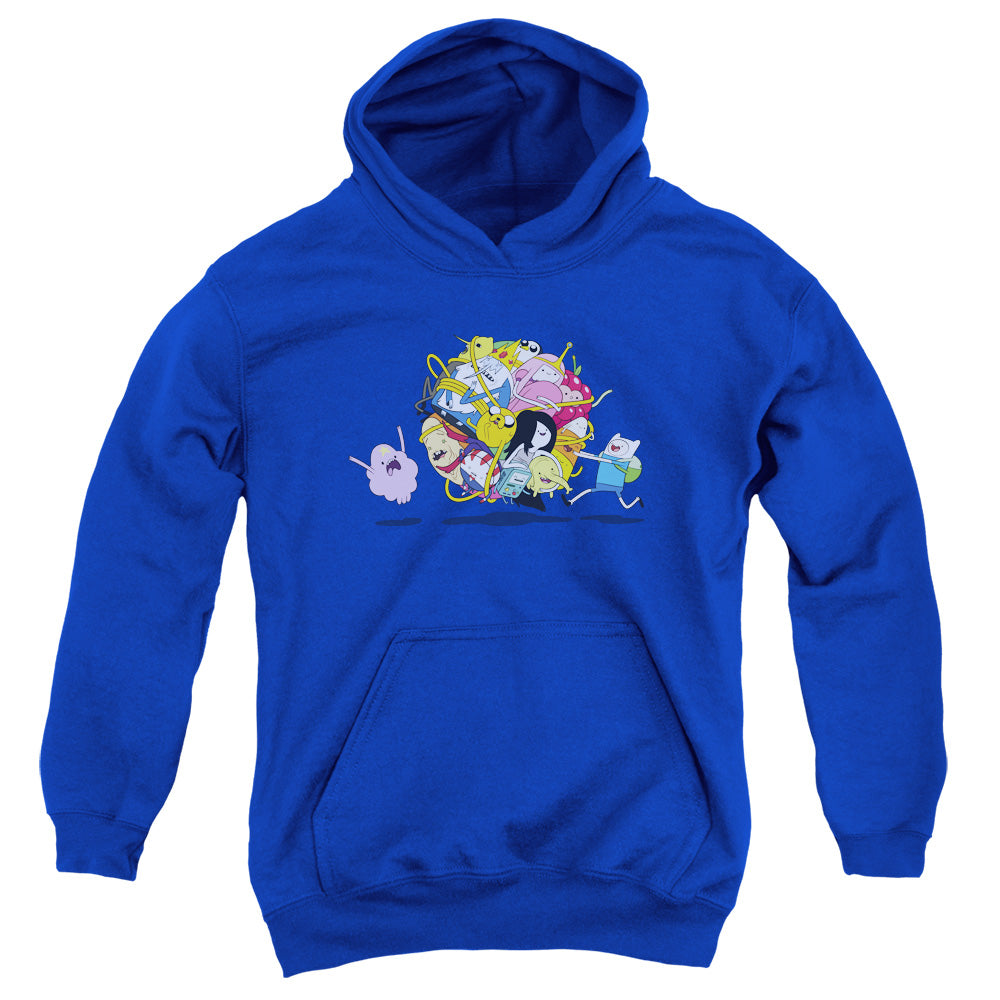 Adventure Time Glob Ball Kids Youth Hoodie Royal Blue Officially Licensed