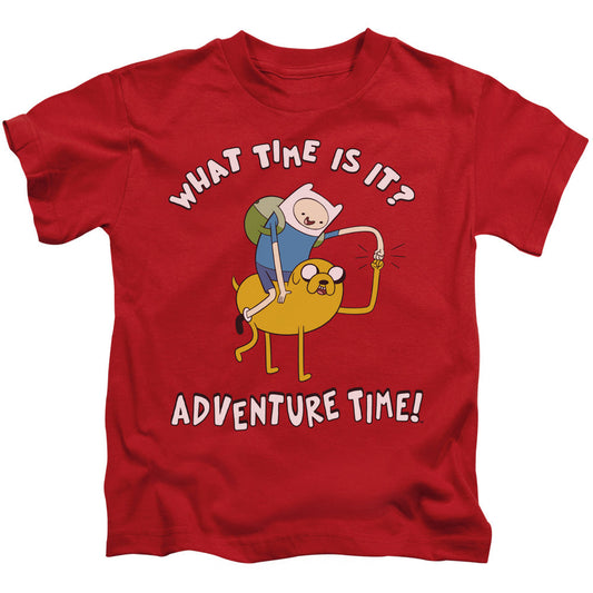Adventure Time Ride Bump Juvenile Kids Youth T Shirt Red Officially Licensed