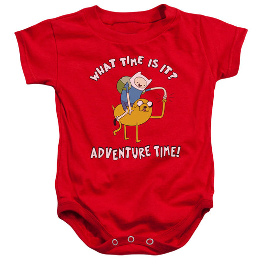 Adventure Time Ride Bump Infant Baby Snapsuit Red Officially Licensed