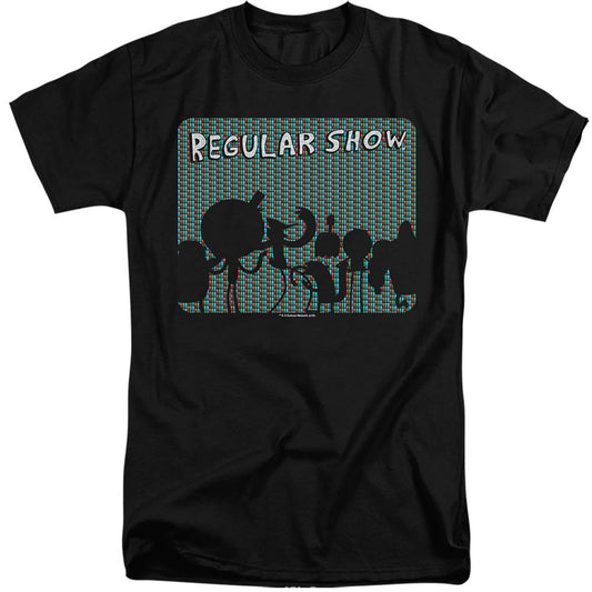 Regular Show Rgb Group Mens Tall T Shirt Black Officially Licensed