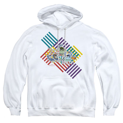 Regular Show We Gonna Party Mens Hoodie White