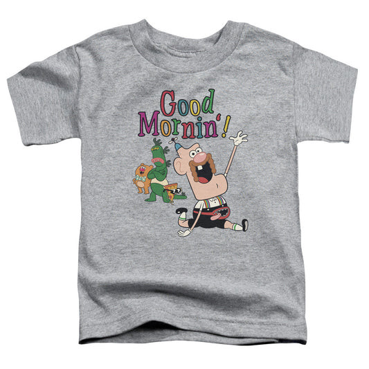 Uncle Grandpa Good Mornin Toddler Kids Youth T Shirt Athletic Heather Officially Licensed