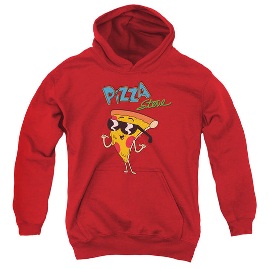 Uncle Grandpa Pizza Steve Kids Youth Hoodie Red Officially Licensed