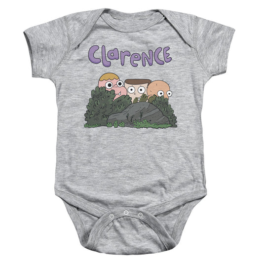 Clarence Gang Infant Baby Snapsuit Athletic Heather Officially Licensed