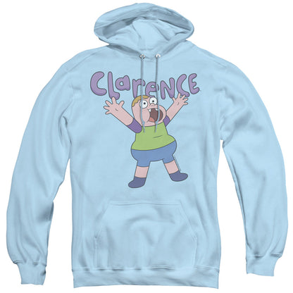 Clarence Whoo Mens Hoodie Light Blue Officially Licensed