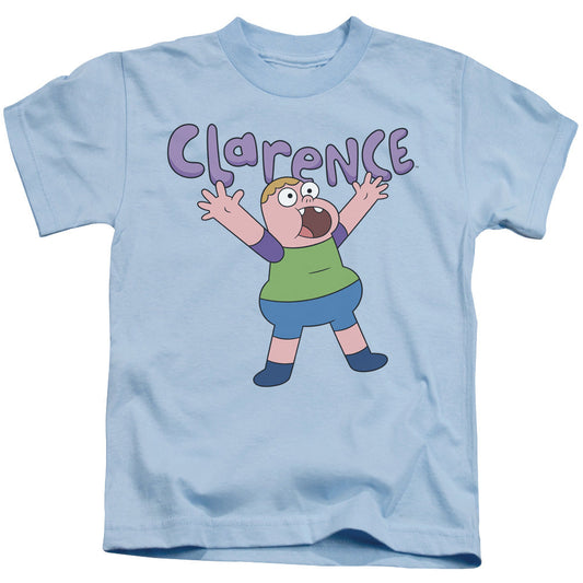 Clarence Whoo Juvenile Kids Youth T Shirt Light Blue Officially Licensed
