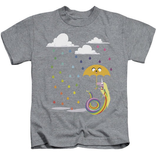 Adventure Time Lady in the Rain Juvenile Kids Youth T Shirt Athletic Heather Officially Licensed