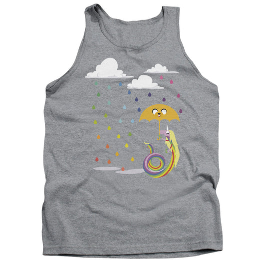 Adventure Time Lady In The Rain Mens Tank Top Shirt Athletic Heather Officially Licensed