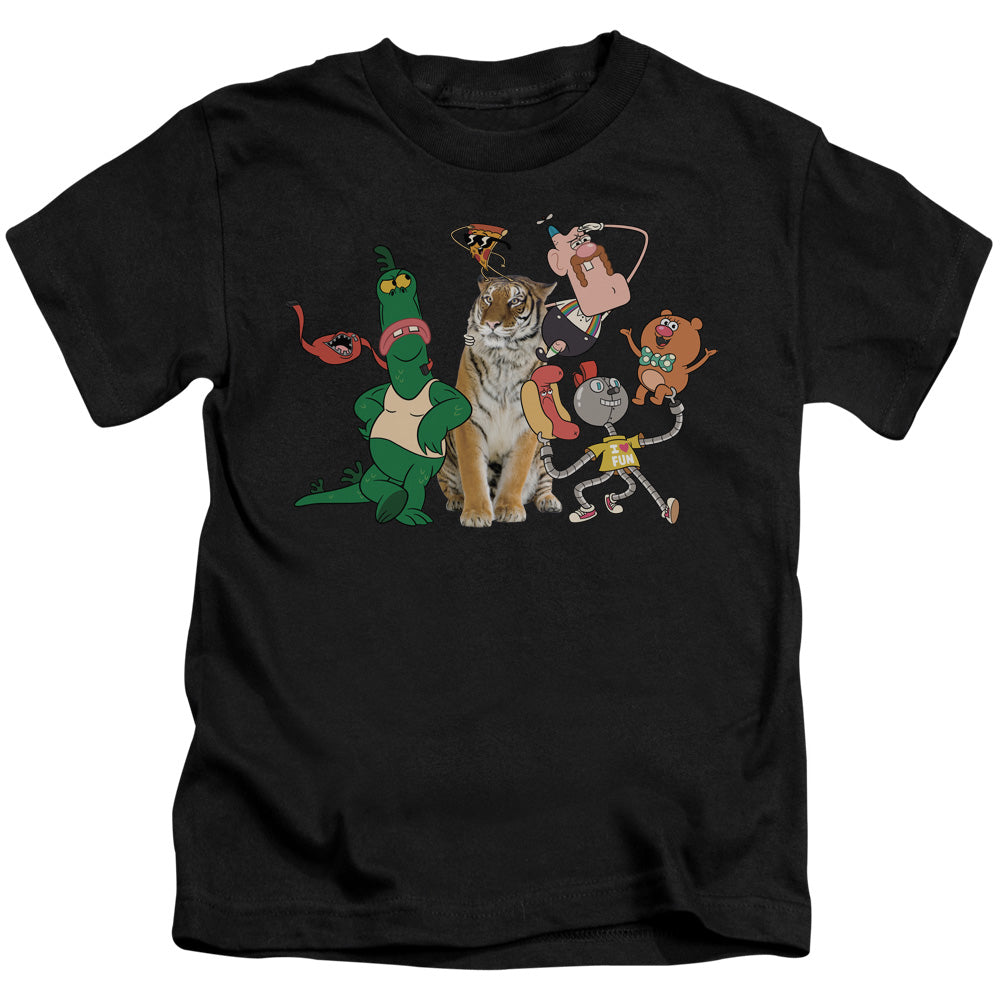 Uncle Grandpa Group Juvenile Kids Youth T Shirt Black Officially Licensed
