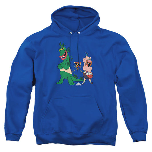 Uncle Grandpa The Guys Mens Hoodie Royal Officially Licensed