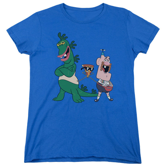 Uncle Grandpa the Guys Womens T Shirt Royal Blue Officially Licensed