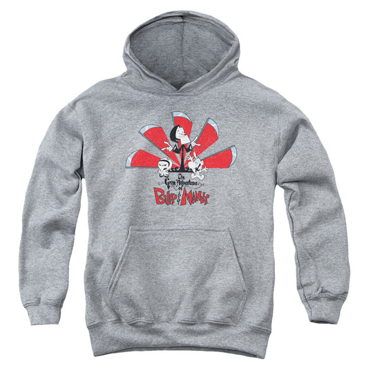 Grim Adventures of Billy and Mandy Grim Adventures Kids Youth Hoodie Heather Officially Licensed