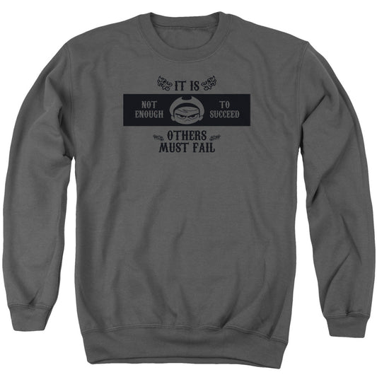 Grim Adventures of Billy and Mandy Mandy Mens Crewneck Sweatshirt Charcoal Officially Licensed