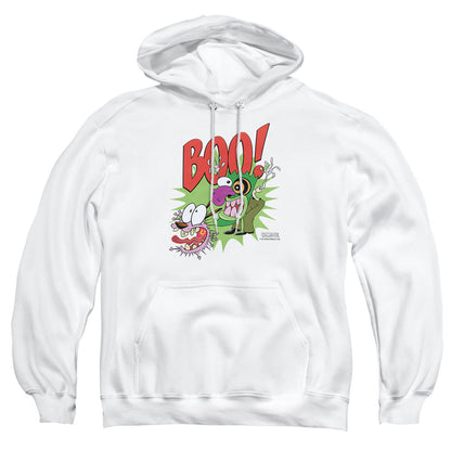 Courage The Cowardly Dog Stupid Dog Mens Hoodie White Officially Licensed
