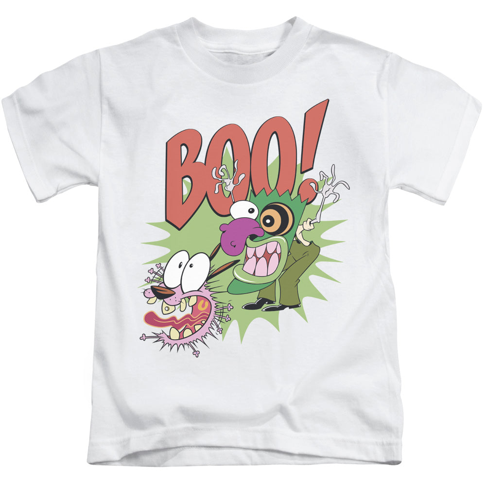 Courage the Cowardly Dog Stupid Dog Juvenile Kids Youth T Shirt White Officially Licensed