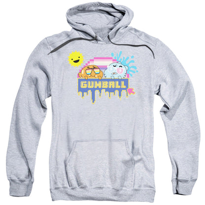 Amazing World Of Gumball Sunshine Mens Hoodie Athletic Heather Officially Licensed