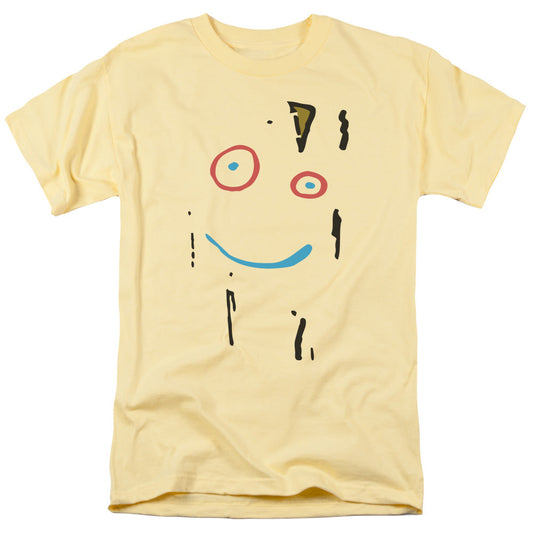 Ed Edd N Eddy Plank Face Mens T Shirt Yellow Officially Licensed
