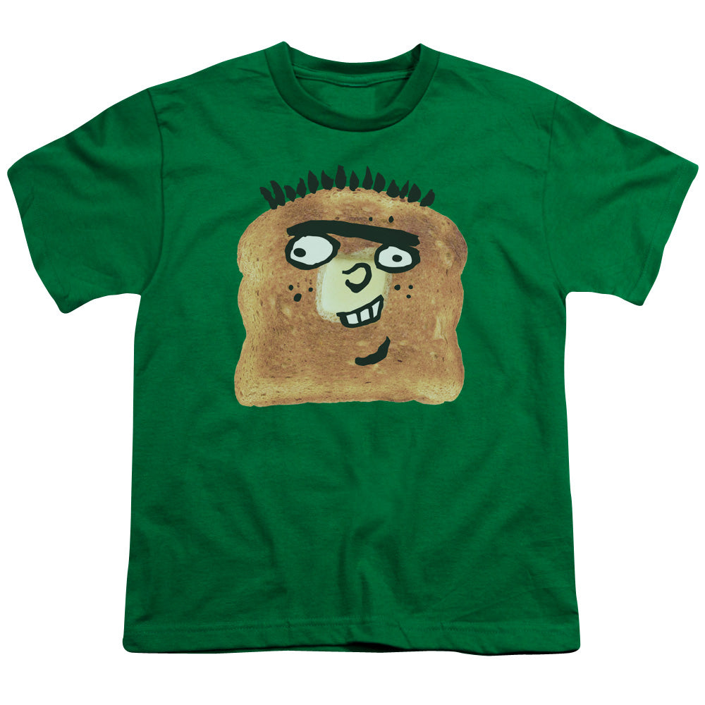 Ed Edd N Eddy Ed Toast Kids Youth T Shirt Kelly Green Officially Licensed