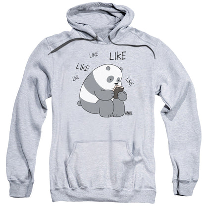We Bare Bears Like Like Like Mens Hoodie Athletic Heather Officially Licensed