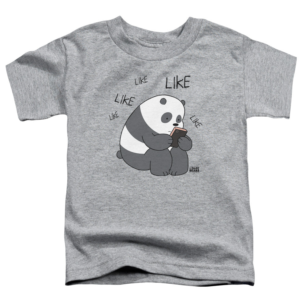 We Bare Bears Like Like Like Toddler Kids Youth T Shirt Athletic Heather Officially Licensed
