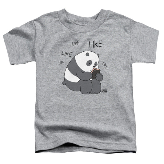 We Bare Bears Like Like Like Toddler Kids Youth T Shirt Athletic Heather Officially Licensed