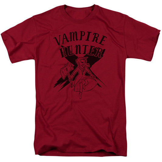 Adventure Time Vampire Hunter Mens T Shirt Cardinal Officially Licensed