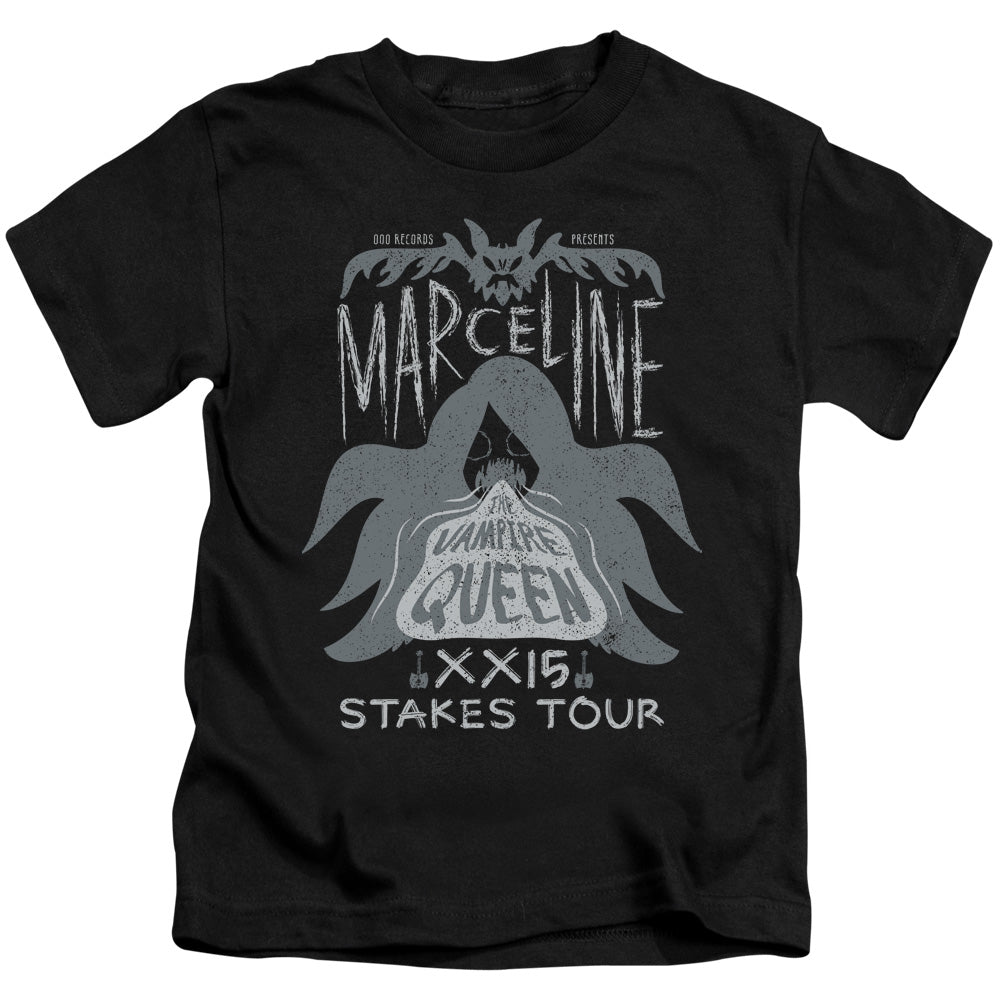 Adventure Time Marceline Concert Juvenile Kids Youth T Shirt Black Officially Licensed