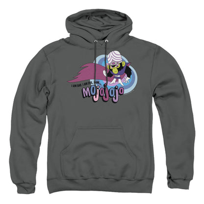 Powerpuff Girls I Am Bad I Am Evil Mens Hoodie Charcoal Officially Licensed