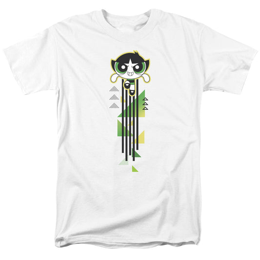 Powerpuff Girls Buttercup Streak Mens T Shirt White Officially Licensed