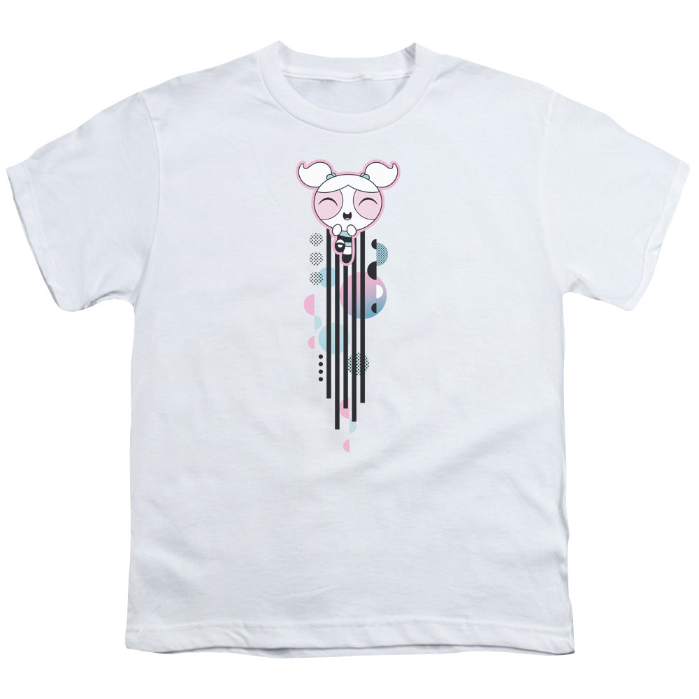 Powerpuff Girls Bubbles Streak Kids Youth T Shirt White Officially Licensed