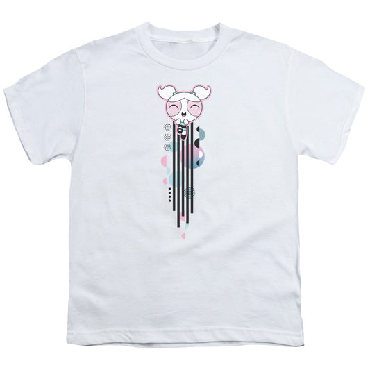 Powerpuff Girls Bubbles Streak Kids Youth T Shirt White Officially Licensed