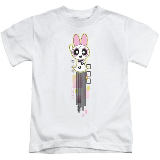 Powerpuff Girls Blossom Streak Juvenile Kids Youth T Shirt White Officially Licensed