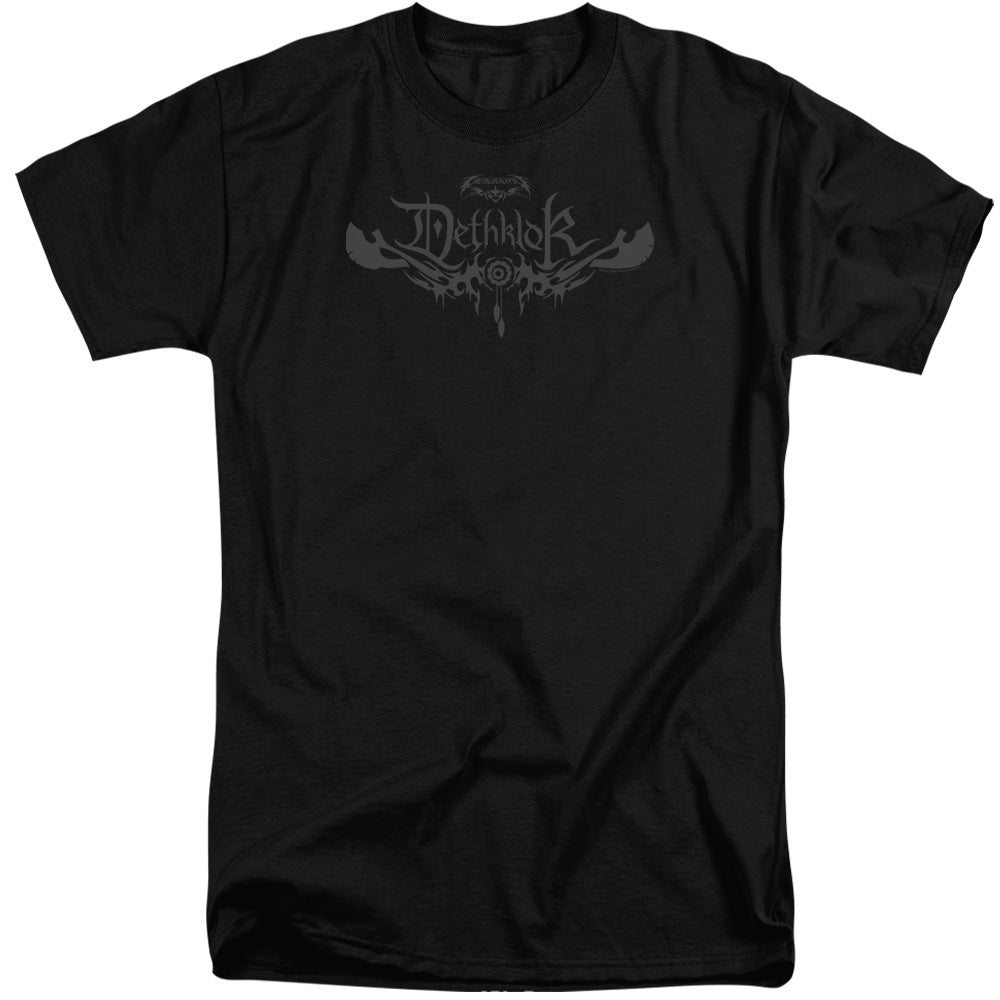 Metalocalypse Dethklok Logo Mens Tall T Shirt Black Officially Licensed
