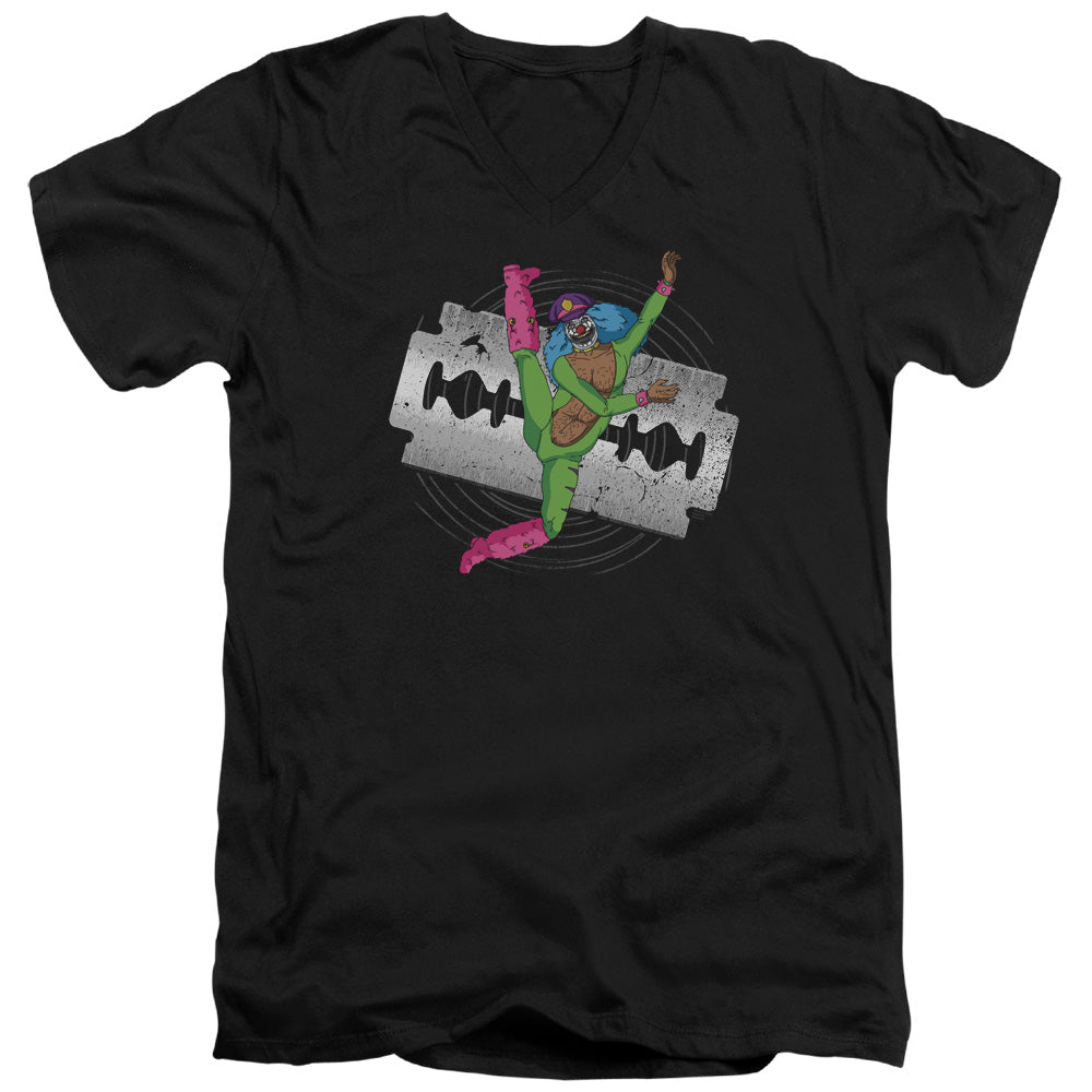 Metalocalypse Rockso Dance Mens Slim Fit V Neck T Shirt Black Officially Licensed
