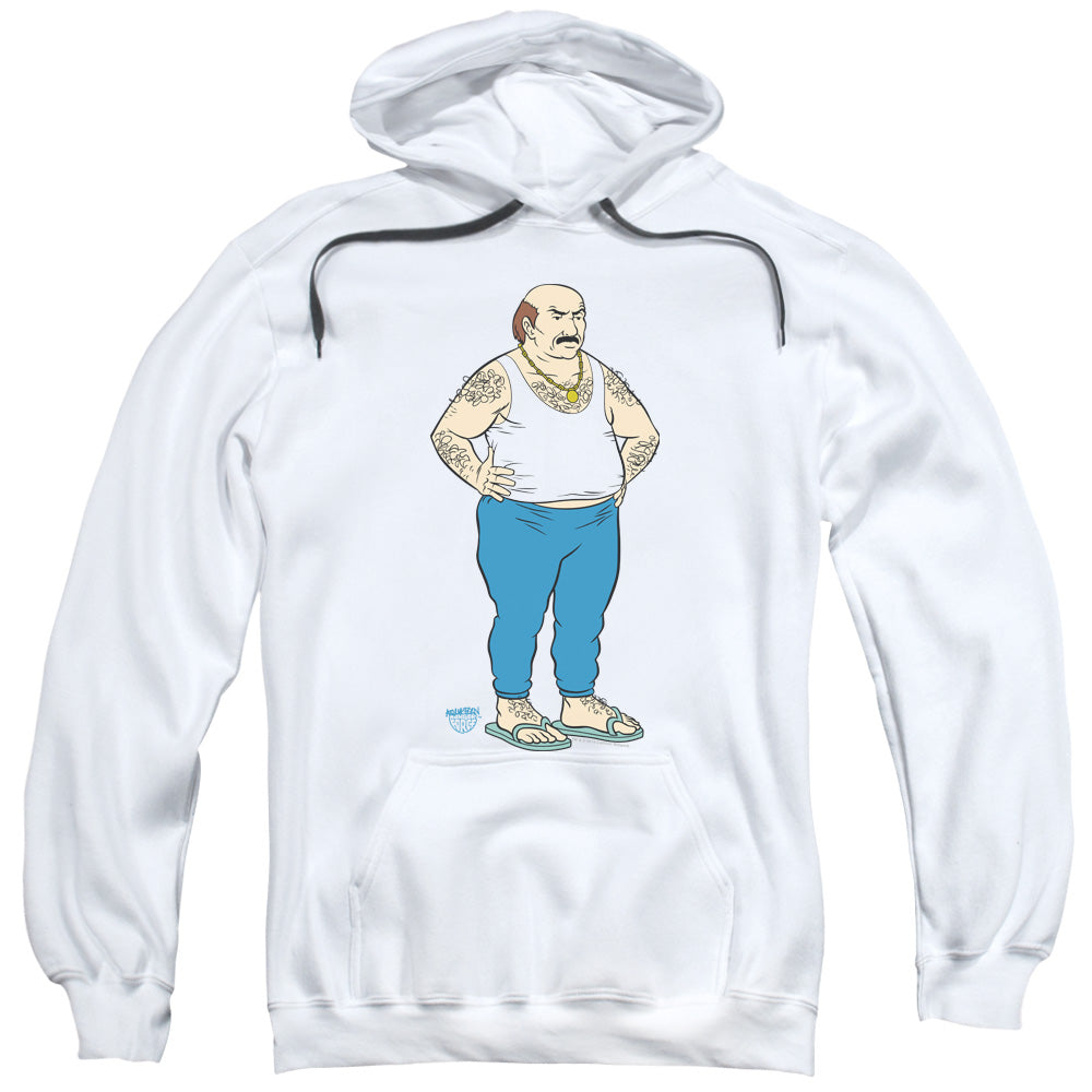 Aqua Teen Hunger Force Carl Mens Hoodie White Officially Licensed